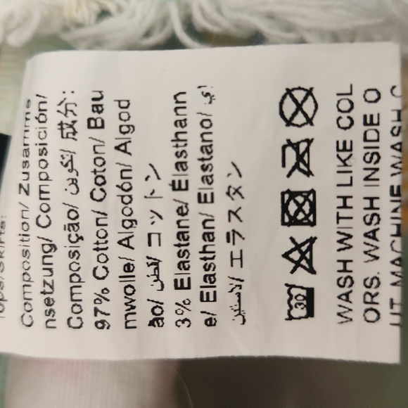 SHEIN Stars Denim Bustier Top and Mini Skirt Set - Picture 16 of 16